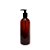 Frasco P.E.T. Foguete 500 ml Âmbar - Com Válvula Pump - Imagem 1