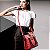 Bolsas de couro PU com borla para mulheres, sacos mensageiro vintage, sacos - Imagem 4