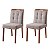 Conjunto 2 Cadeiras Estofadas Alta Qualidade Mini-lis R Decor - Imagem 1