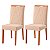 Conjunto 2 Cadeiras Estofadas Alta Qualidade Lima R Decor - Imagem 1
