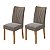 Conjunto 02 Cadeiras Estofadas Apogeu Móveis Lopas - Imagem 2