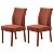 Conjunto 2 Cadeiras Estofadas Alta Qualidade Pietra R Decor - Imagem 1