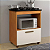 Balcão Cooktop 5 Bocas 1 Porta Salvia Kaiki Móveis - Imagem 2