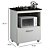 KIT BALCÃO COOKTOP KAIKI SALVIA COM 1 PORTA BRANCO E FOGÃO COOKTOP 5 BOCAS ESSENCIAL ITATIAIA - Imagem 3