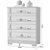Cômoda 4 Gavetas Compacta 64cm Lídia Cinamomo/Off - Imagem 4
