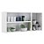 Kit 3 Armários Aéreos Multiuso Itatiaia Aço 3 Portas New Premium Branco - Imagem 3