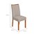 Kit 03 Cadeiras para Mesa de Jantar Apogeu Linho Cinza Amêndoa Clean - Imagem 4