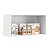 Kit 2 Armários Aéreos Multiuso Itatiaia Aço 2 Portas New Premium Branco - Imagem 4