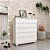Comoda para Quarto de Casal 5 Gavetas Premium Tcil Móveis Branco - Imagem 2