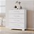Cômoda 4 Gavetas Compacta 64cm Lídia Branco Branco - Imagem 2