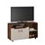 Rack Para Tv Até 49 Polegadas 2 Portas Seleto Avelã/Off White - Imagem 1