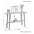 Aparador 121cm Formoso Candian Pés Madeira Maciça Cinamomo Off White - Imagem 4