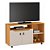 Rack Para Tv Até 49 Polegadas 2 Portas Seleto Cinamomo/Off White - Imagem 1