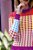 Blusa Tricot Modal Pied de Poule Colorido Vermelho - Imagem 4