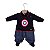 Macacão Bebê Capitão América - Imagem 1