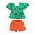 Conjunto Infantil Bata e Shorts Divertidos - Imagem 1