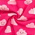 Conjunto Jardineira Menina Nuvens Rosa e Branco - Imagem 4