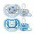 Chupeta Philips Avent Ultra Air Dupla Azul 6 A 18 Meses - Imagem 1