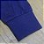 Camiseta Azul Polo Manga Longa Infantil Menino 100% Algodão - Imagem 4