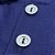 Camiseta Polo Infantil Menino Manga Curta Azul 100% Algodão - Imagem 2