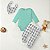 Conjunto Bebê Menino Body Calça Babador Pinguim - Imagem 2