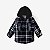 Camisa Infantil Xadrez Flanela com Capuz - Imagem 1