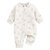 Macacão Bebê Branco Estampa Estrelinhas Plush - Imagem 1