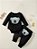 Conjunto Bebê Menino Body e Calça Preto Aplique Coala - Imagem 2