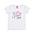 Conjunto Menina T-Shirt Branca Flamingo e Shorts - Imagem 2