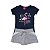 Conjunto Menina T-Shirt Flamingo e Shorts - Imagem 1