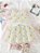 Vestido Infantil Bebê Menina Patinhos Lacinho e Calcinha - Imagem 2