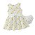 Vestido Infantil Bebê Menina Patinhos Lacinho e Calcinha - Imagem 1