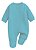 Macacão Bebê 100% Algodão Vira Pé Azul – Conforto para Recém-Nascido | Enxoval Dubaby - Imagem 3