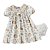 Vestido Infantil Bebê Menina Animais Lacinho e Calcinha - Imagem 1