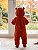Macacão Bebê Teddy Peluciado com Capuz Laranja - Imagem 4