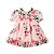 Vestido Infantil Floral em Chiffon - Imagem 2