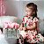 Vestido Infantil Floral em Chiffon - Imagem 8