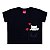 Conjunto Infantil T-shirt Gatinha Shorts Chambray - Imagem 2