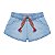 Conjunto Infantil T-shirt Gatinha Shorts Chambray - Imagem 3
