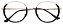 Armação Óculos Receituário AT 98192 Preto/Dourado - Imagem 1