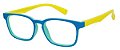 Armação Óculos Receituário Infantil AT 8139 Azul/Amarelo (04 A 12 Anos) - Imagem 1