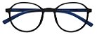 Armação Óculos Receituário AT 1051 Preto/Azul - Imagem 1