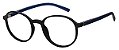 Armação Óculos Receituário AT 1051 Preto/Azul - Imagem 3