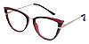 Armação Óculos Receituário AT 5255 Vinho/Preto - Imagem 3
