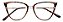 Armação Óculos Receituário Athena Tartaruga - Imagem 1