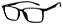 Armação Óculos Receituário New Yorker AT 1089 Preto/Marrom - Imagem 1