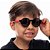 Óculos De Sol Flexível Silicone Infantil AT 8143 Preto/Vermelho (05 A 10 Anos) - Imagem 5