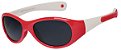 Óculos De Sol Flexível Silicone Infantil AT 8109 Vermelho/Branco - Imagem 3