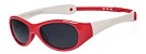 Óculos De Sol Flexível Silicone Infantil AT 8109 Vermelho/Branco - Imagem 1
