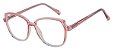 Armação Óculos Receituário AT 2162 Rosé Transparente - Imagem 3